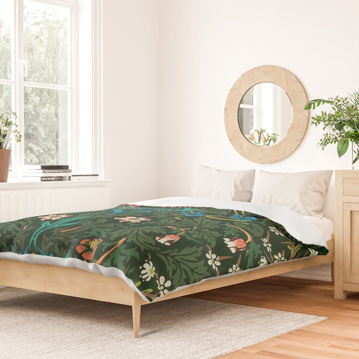 Tulips by William Morris Duvet Cover Gallery Image 2