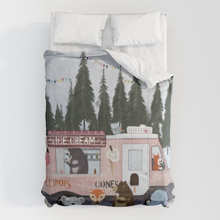 ice cream time Comforter Gallery Image 6