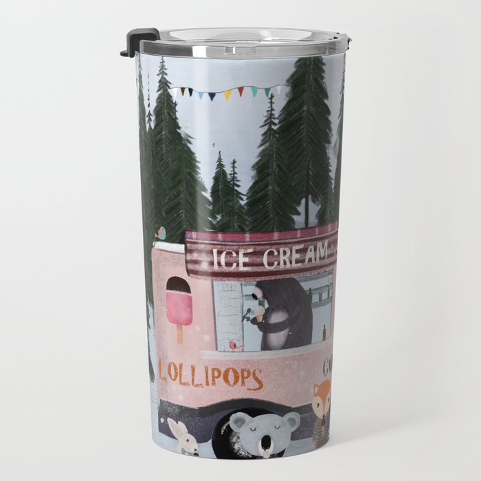 ice cream time Travel Mug Gallery Image 3