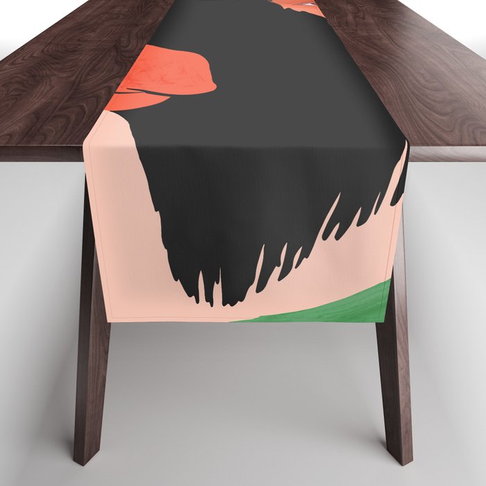 Floral Bison Table Runner Gallery Image 1