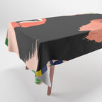Floral Bison Tablecloth Gallery Image 1