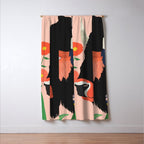 Floral Bison Window Curtain Gallery Image 3