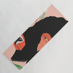 Floral Bison Yoga Mat Gallery Image 1