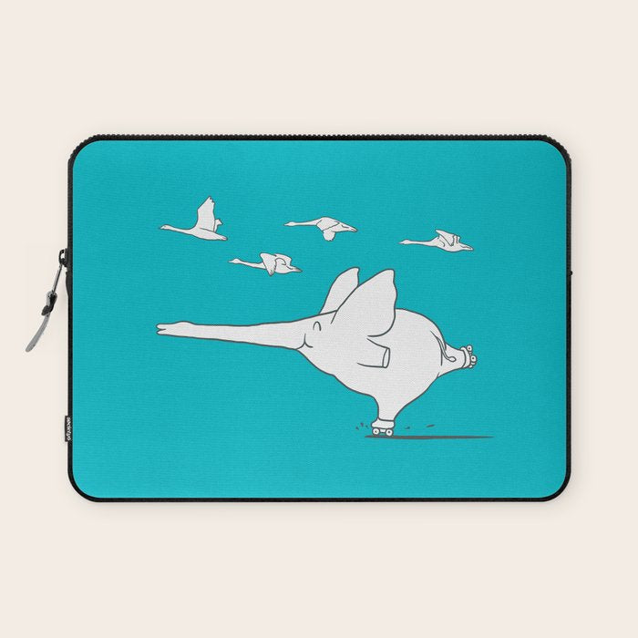 I'm like a swan Laptop Sleeve Gallery Image 1
