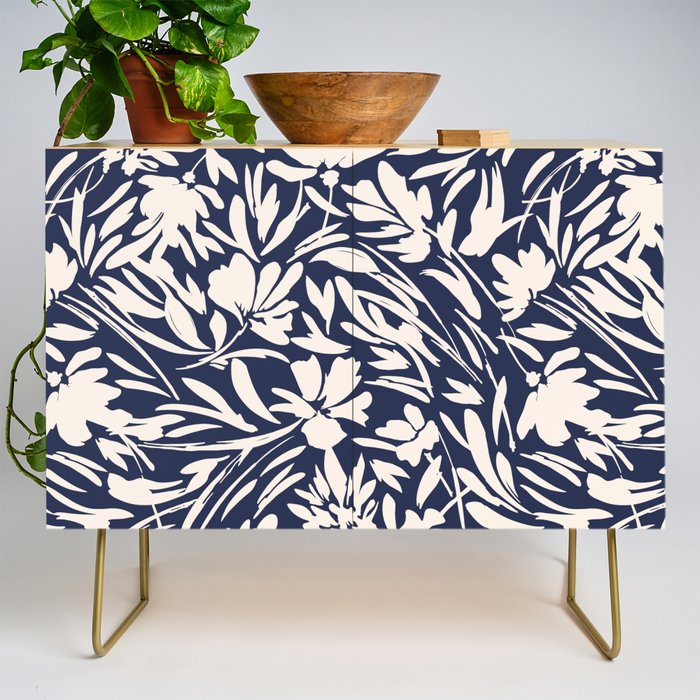 Wild floral strokes I Credenza Gallery Image 1
