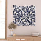 Wild floral strokes I Wall Tapestry Gallery Image 2