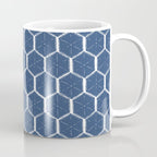 Beach Umbrellas . High Tide Blue Coffee Mug Gallery Image 1