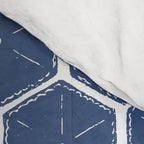 Beach Umbrellas . High Tide Blue Comforter Gallery Image 4