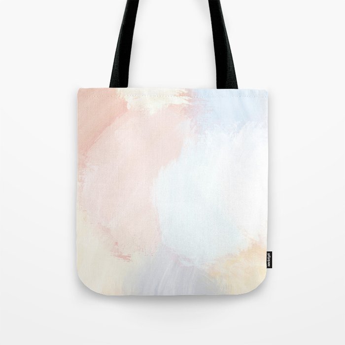 Abstract Pastel Painting Tote Bag Gallery Image 1