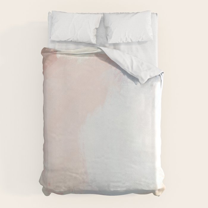 Abstract Pastel Painting Duvet Cover Gallery Image 6