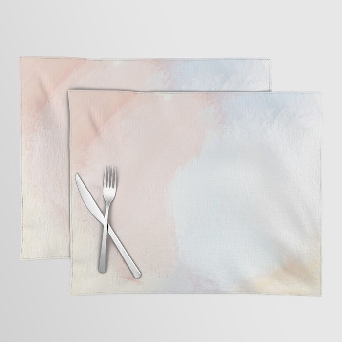 Abstract Pastel Painting Placemat Gallery Image 1
