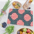 Seashell - pink and blue Cutting Board Gallery Image 2