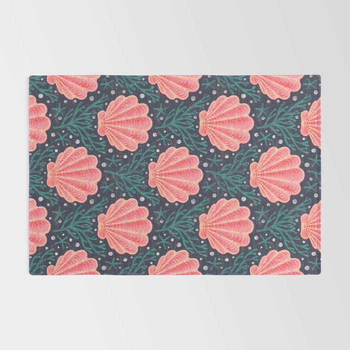 Seashell - pink and blue Rug Gallery Image 2