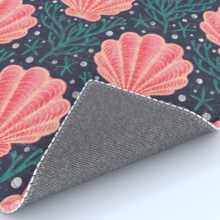 Seashell - pink and blue Rug Gallery Image 4