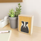 FAUNA / Badger Mini Art Print Gallery Image 2