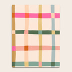 Colourful window pane checked pattern Notebook Gallery Image 4
