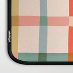 Colourful window pane checked pattern Laptop Sleeve Gallery Image 3
