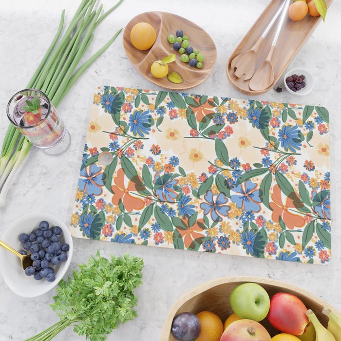 Grandma's Garden Cutting Board Gallery Image 2