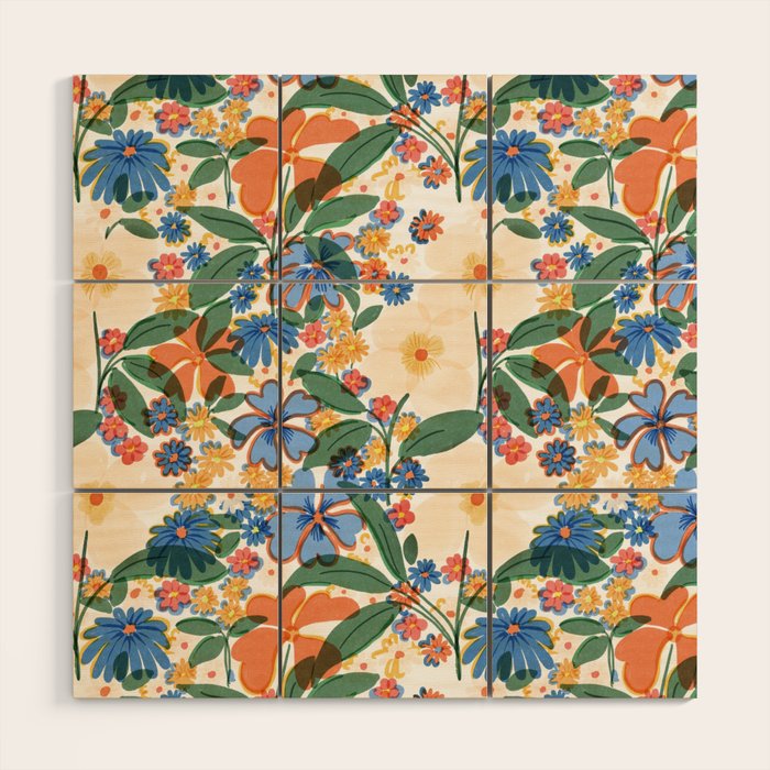 Grandma's Garden Wood Wall Art Gallery Image 1