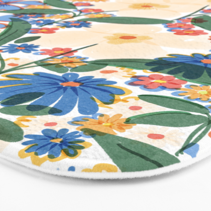 Grandma's Garden Bath Mat Gallery Image 3