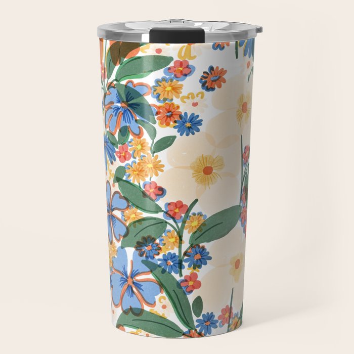 Grandma's Garden Travel Mug Gallery Image 1