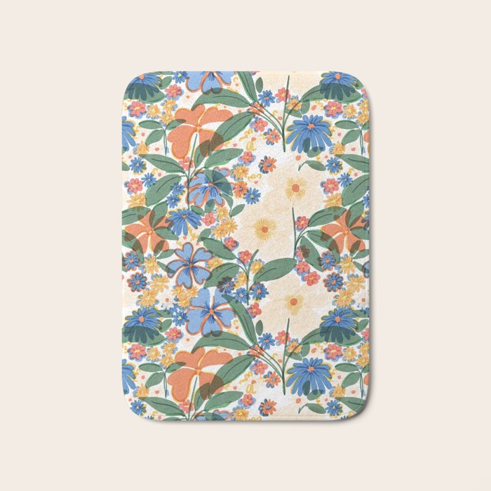 Grandma's Garden Bath Mat Gallery Image 1