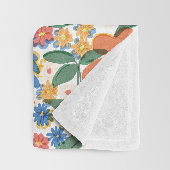 Grandma's Garden Throw Blanket Gallery Image 3