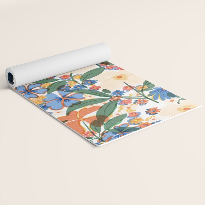 Grandma's Garden Yoga Mat Gallery Image 2