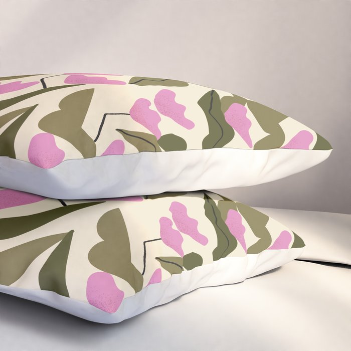 Tulips In Pink Pillow Sham Gallery Image 3