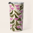 Tulips In Pink Travel Mug Gallery Image 3