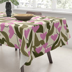 Tulips In Pink Tablecloth Gallery Image 3