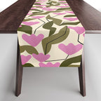 Tulips In Pink Table Runner Gallery Image 1