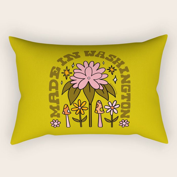 Made In Washington Rectangular Pillow Gallery Image 2