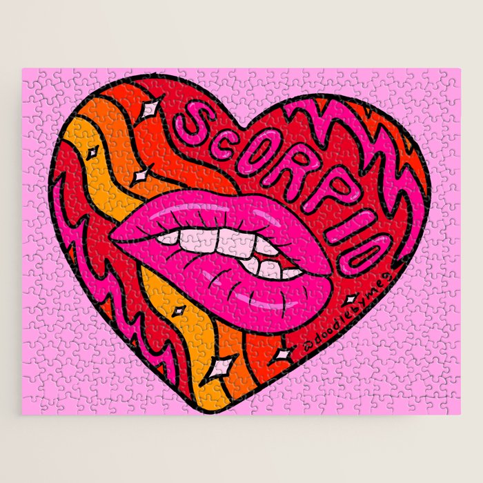 Scorpio Valentine Jigsaw Puzzle Gallery Image 1