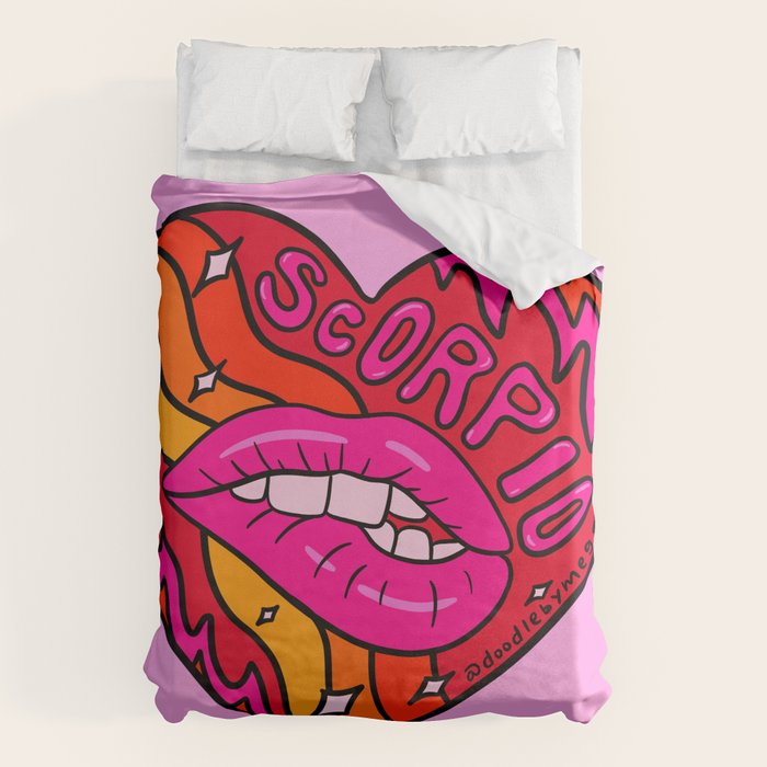 Scorpio Valentine Duvet Cover Gallery Image 6
