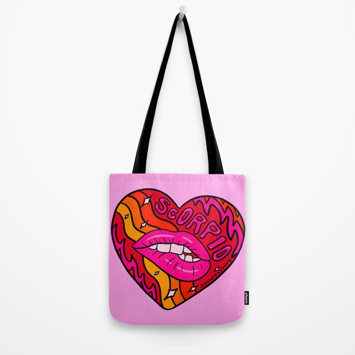 Scorpio Valentine Tote Bag Gallery Image 2