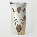 Whimsical Zebra Travel Mug Gallery Image 3