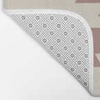 Southwestern Minimalism - Neutral Rose Beige Bath Mat Gallery Image 2