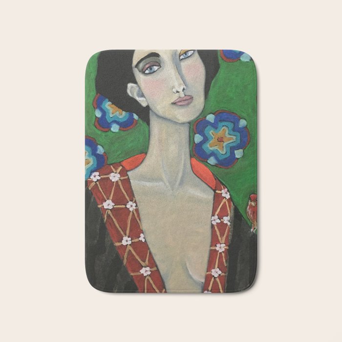 A Little Bird Told Me Bath Mat Gallery Image 1