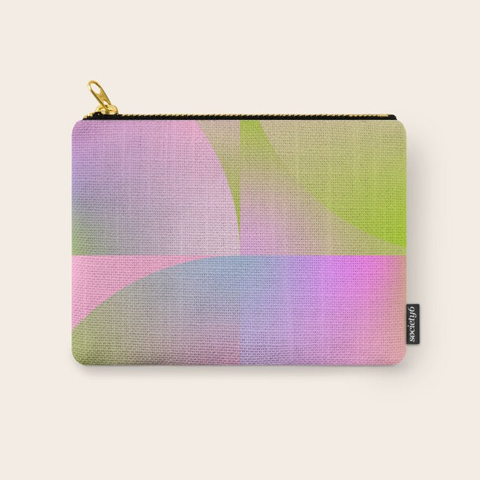 summer pastel gradient shape 1 Carry All Pouch Gallery Image 1