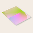 summer pastel gradient shape 1 Notebook Gallery Image 2