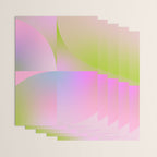 summer pastel gradient shape 1 Wrapping Paper Gallery Image 3