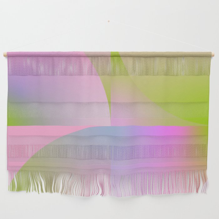 summer pastel gradient shape 1 Wall Hanging Gallery Image 1