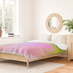 summer pastel gradient shape 1 Duvet Cover Gallery Image 2