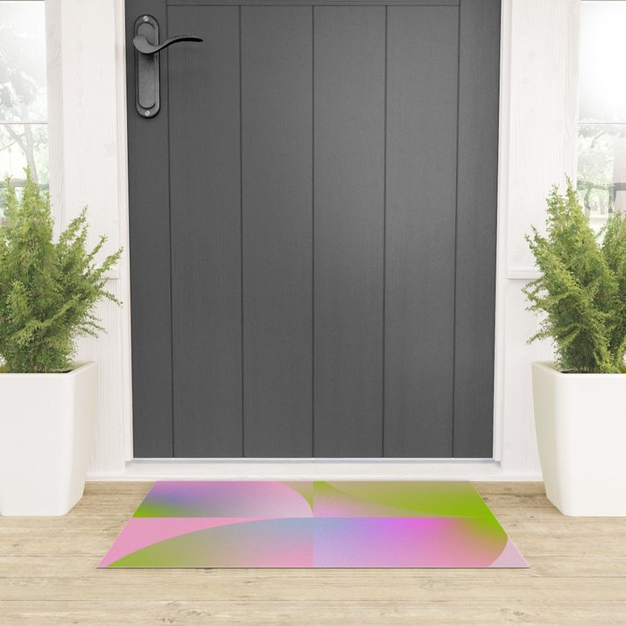 summer pastel gradient shape 1 Welcome Mat Gallery Image 3