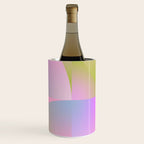 summer pastel gradient shape 1 Wine Chiller Gallery Image 1