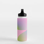 summer pastel gradient shape 1 Water Bottle Gallery Image 3