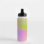 summer pastel gradient shape 1 Water Bottle Gallery Image 2