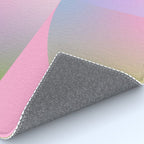summer pastel gradient shape 1 Rug Gallery Image 4