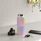 summer pastel gradient shape 1 Water Bottle Gallery Image 4